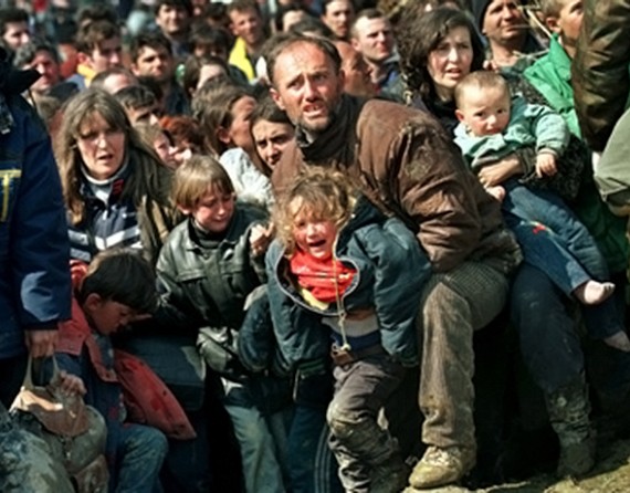 コソボ難民の苦境